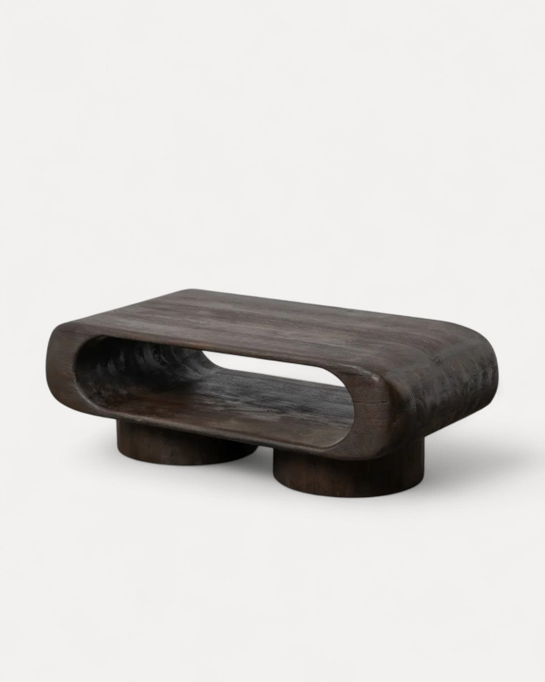 Rectangular Mango Wood Coffee Table, 122 × 61 × 42 cm