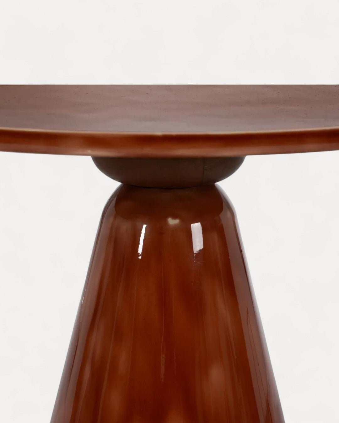 Set of 2 Oria Enamelled-Metal Side Tables