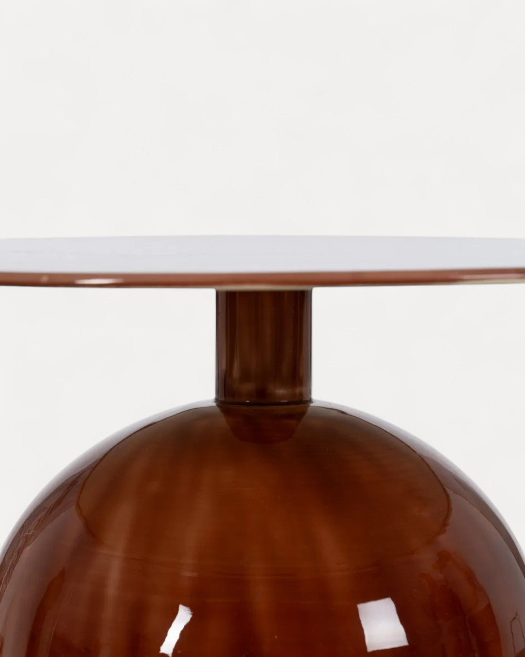 Set of 2 Modena Enamelled-Metal Side Tables