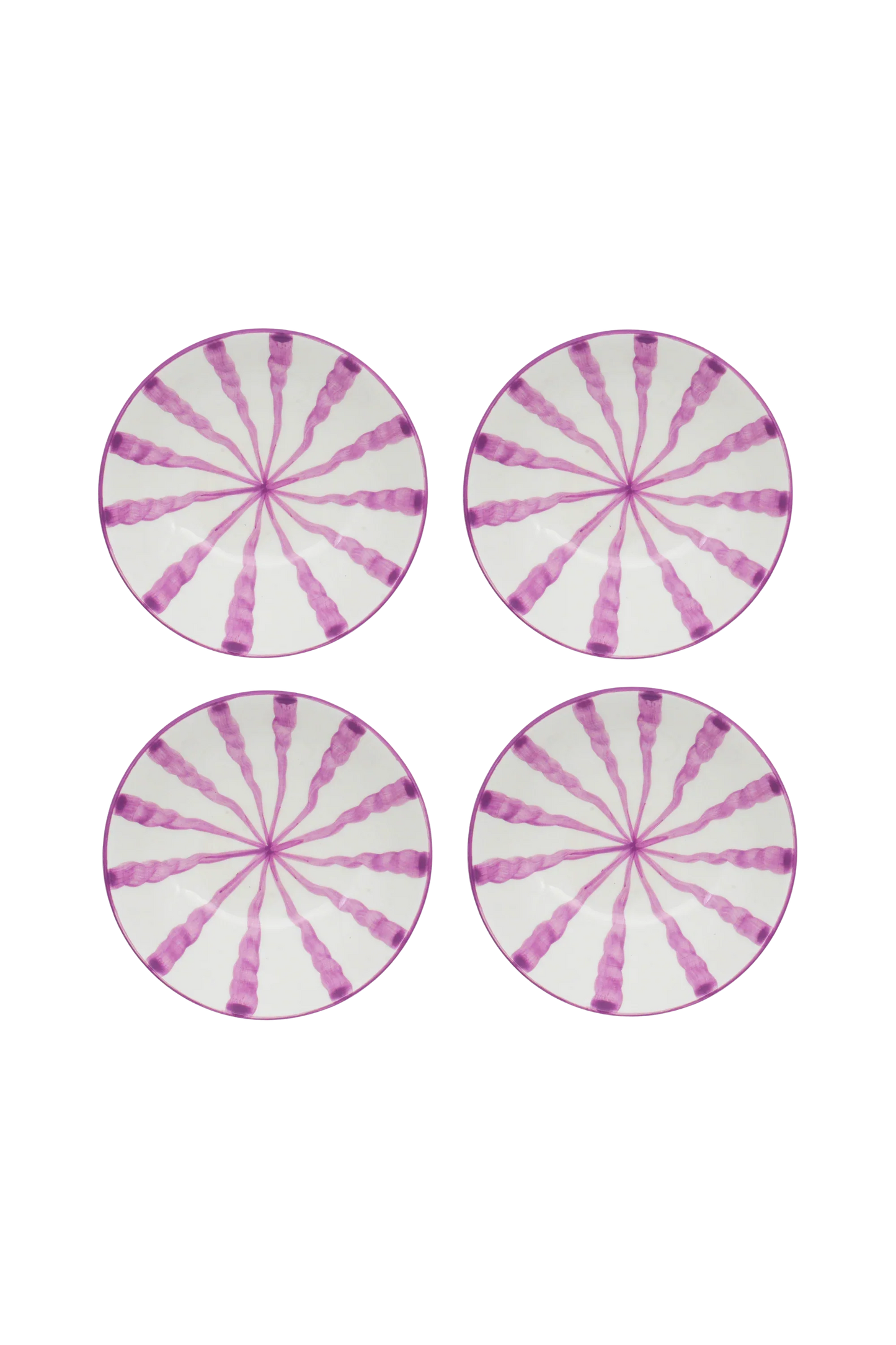 Wave Pasta Bowl, Set of Four