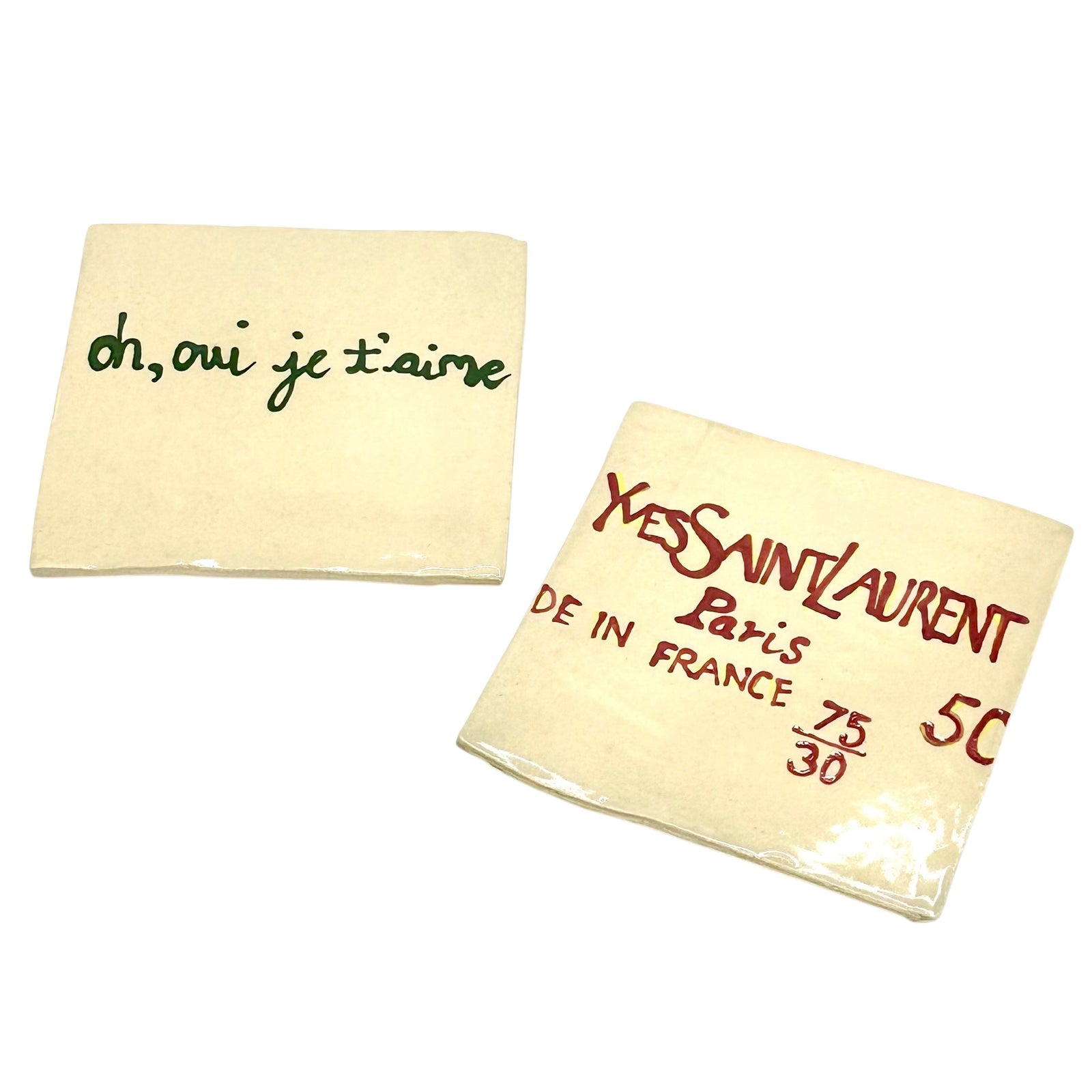 Vintage YSL Coaster