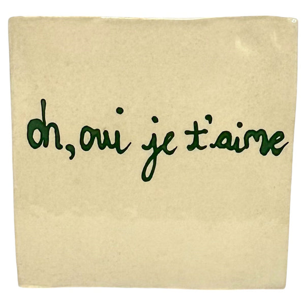 Oui Je T’aime Coaster