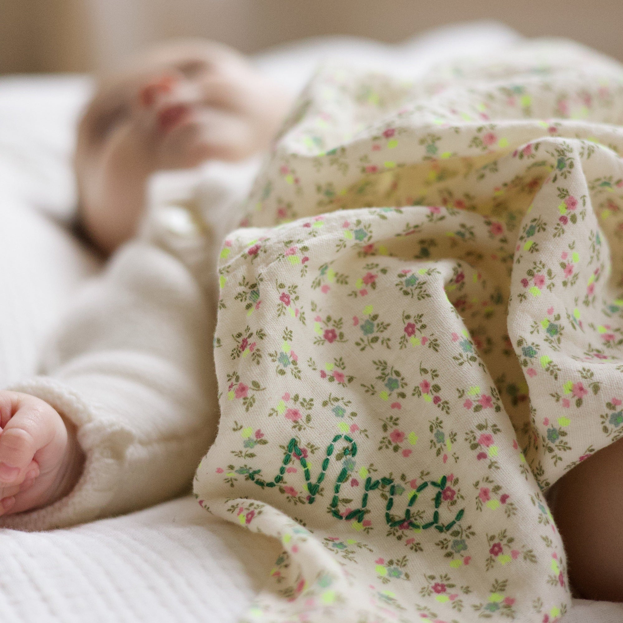 Baby's Flowers Swaddles | Set of 2