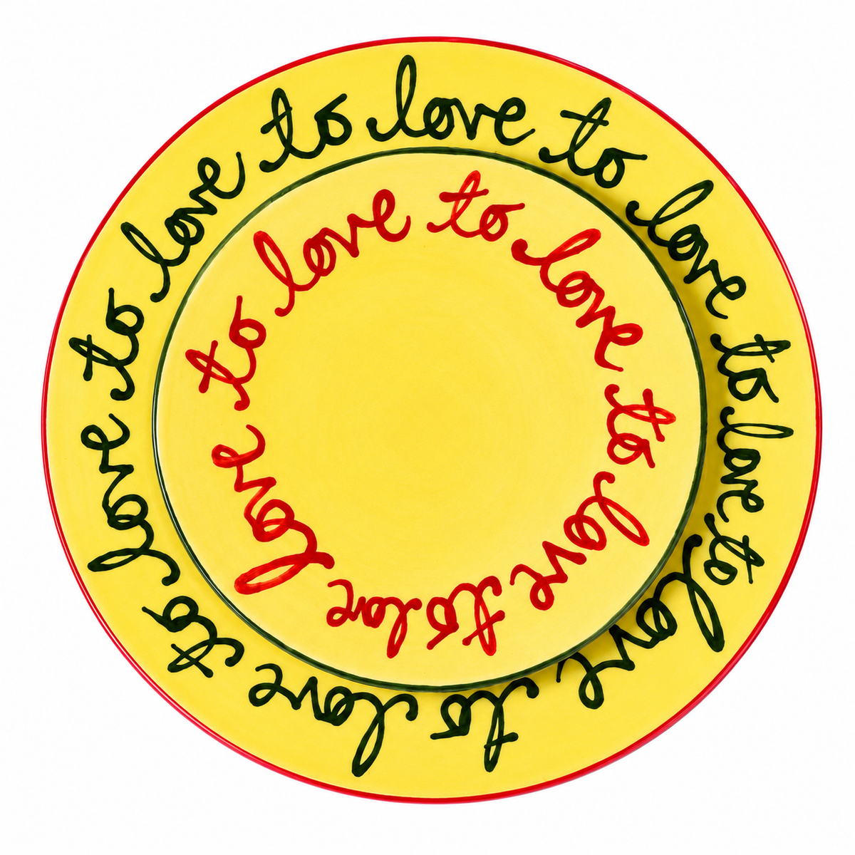 Love To Love Tiny Plate