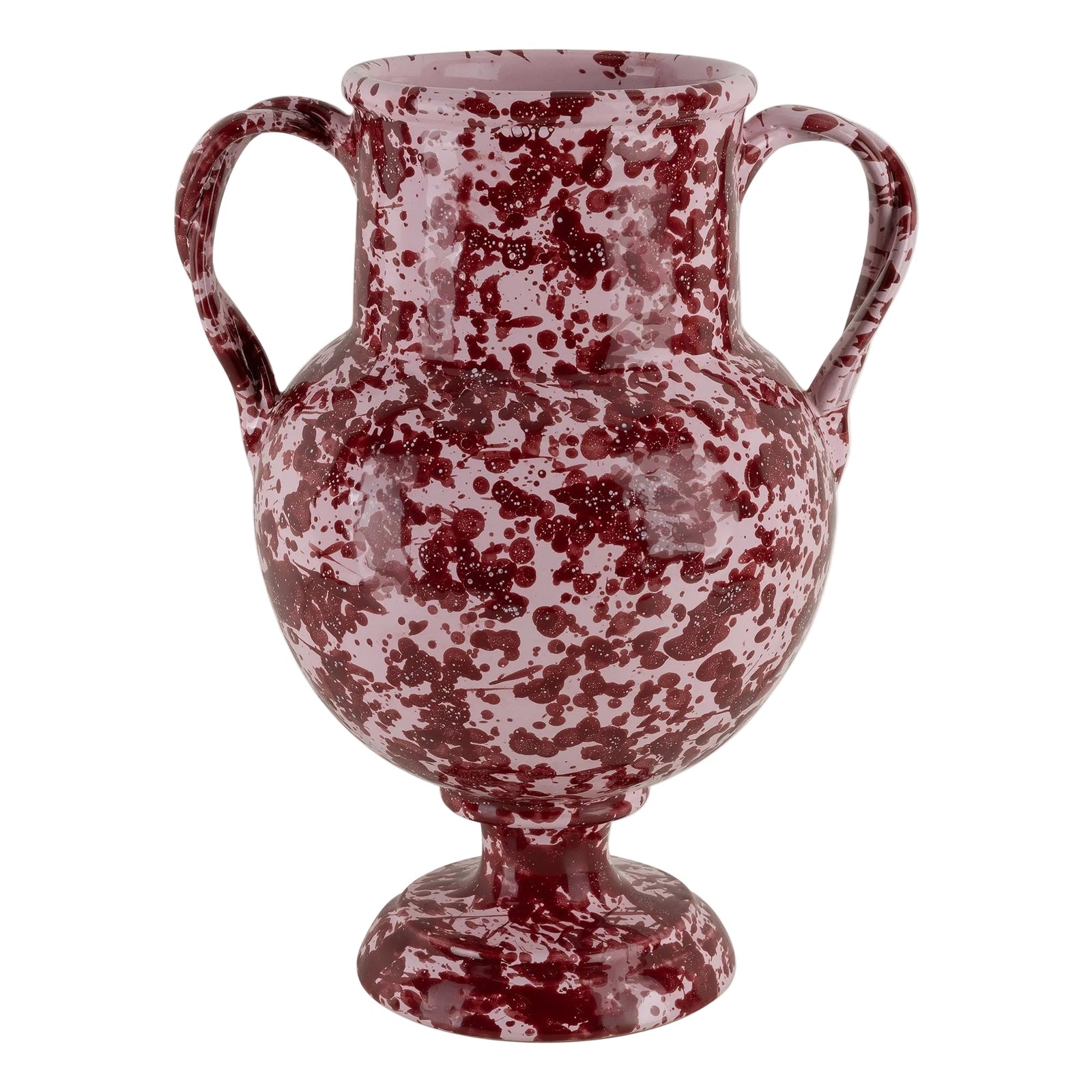 Speckled Vase Large - Pink