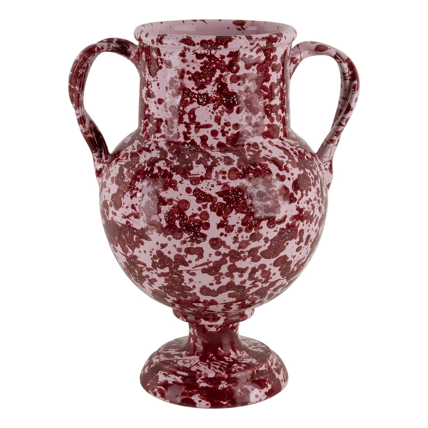 Speckled Vase Large - Pink