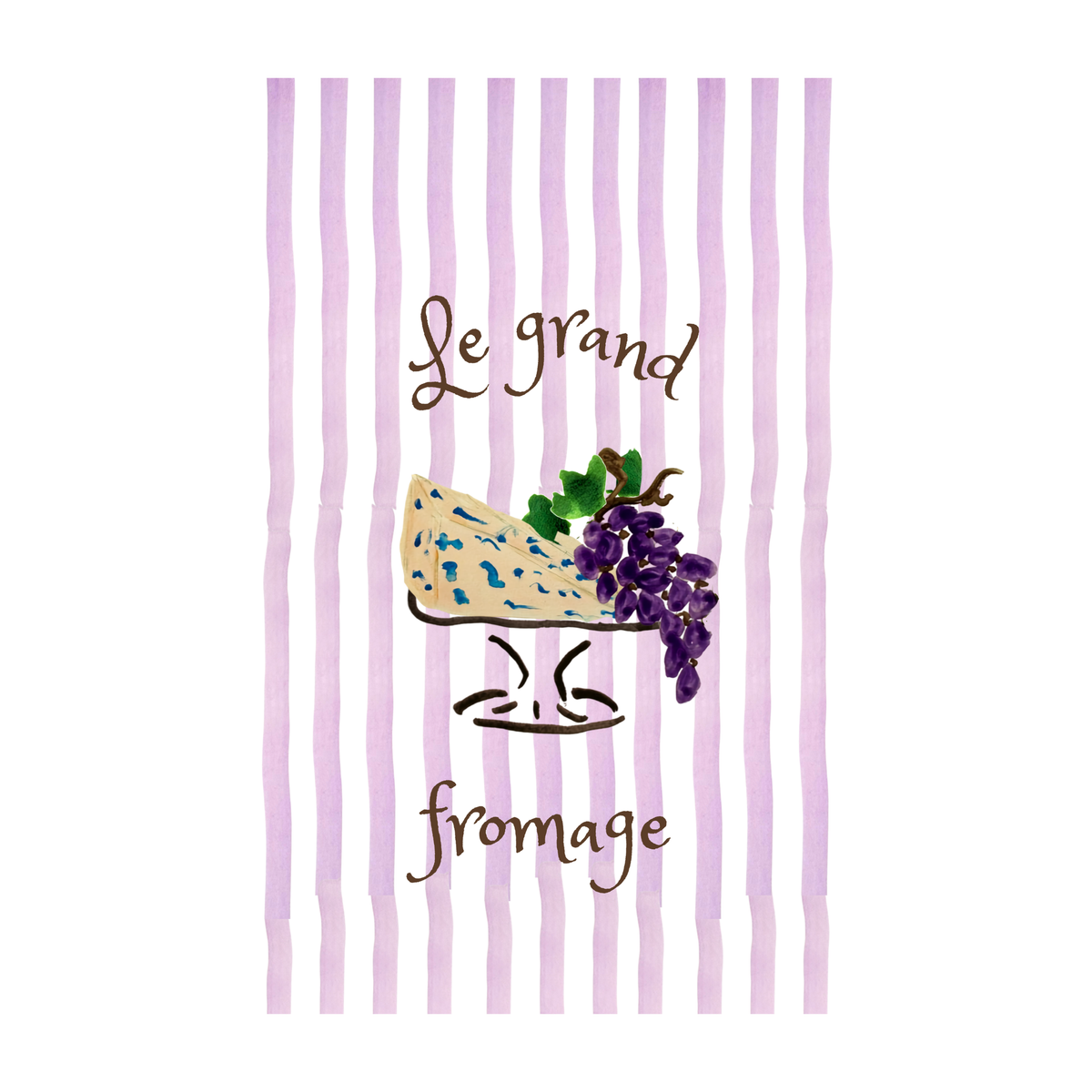 Le Grand Fromage Tea Towel