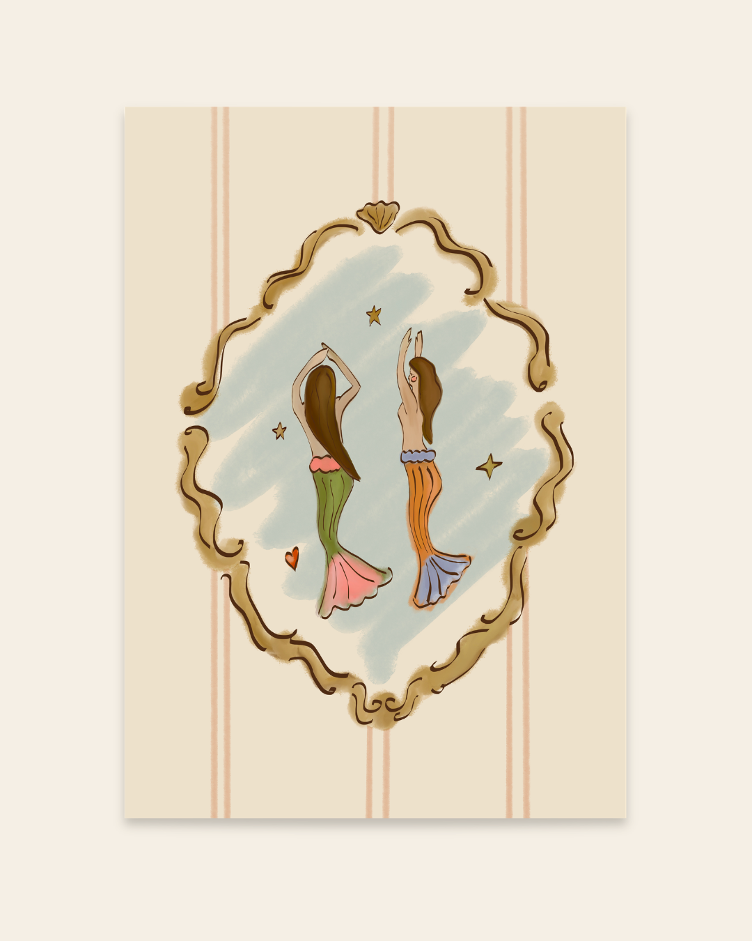 Let's Dance art print — additional product photo of the design