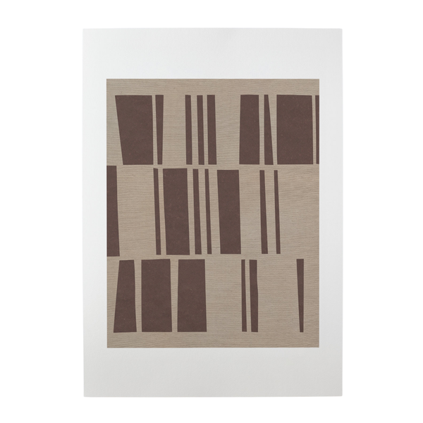 Glimpse Oat/Brown Print