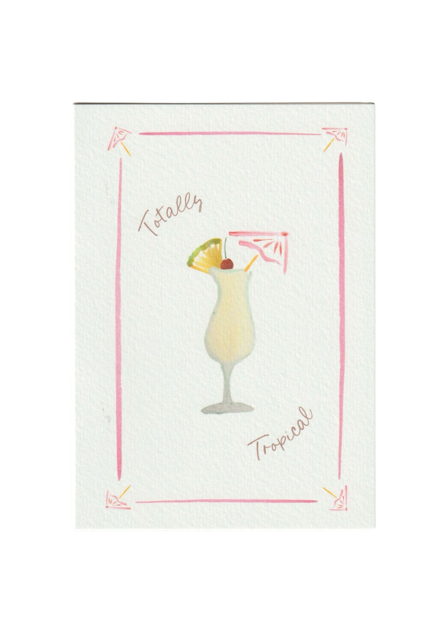 Totally Tropical Greetings Card
