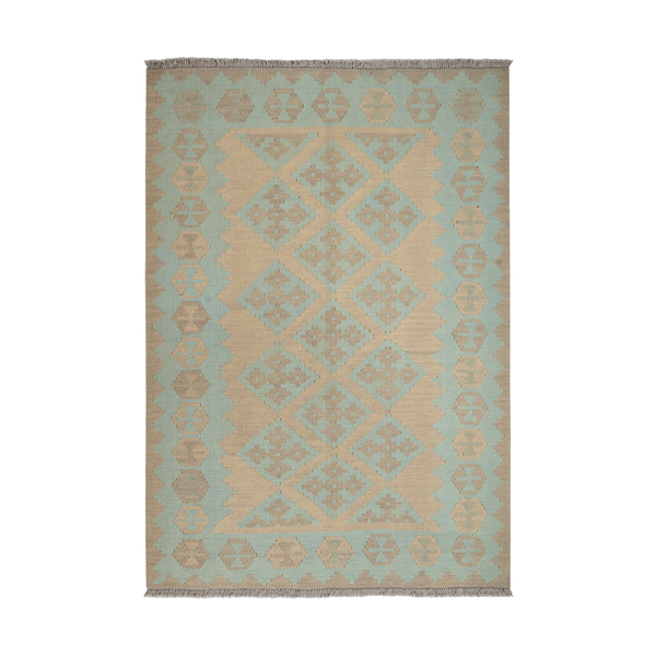 Kilim Gashgai Rug · Hand-Woven - Beige, 173x119 cm