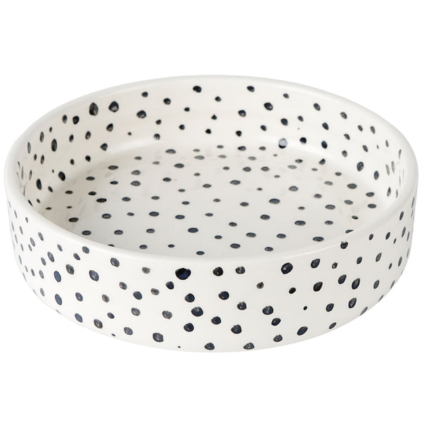 Black Spots Pet Bowl