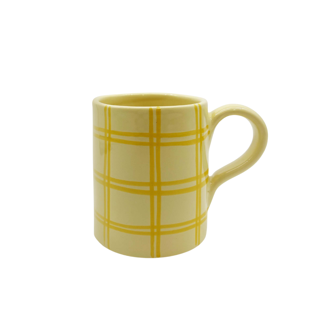 Gingham Mug