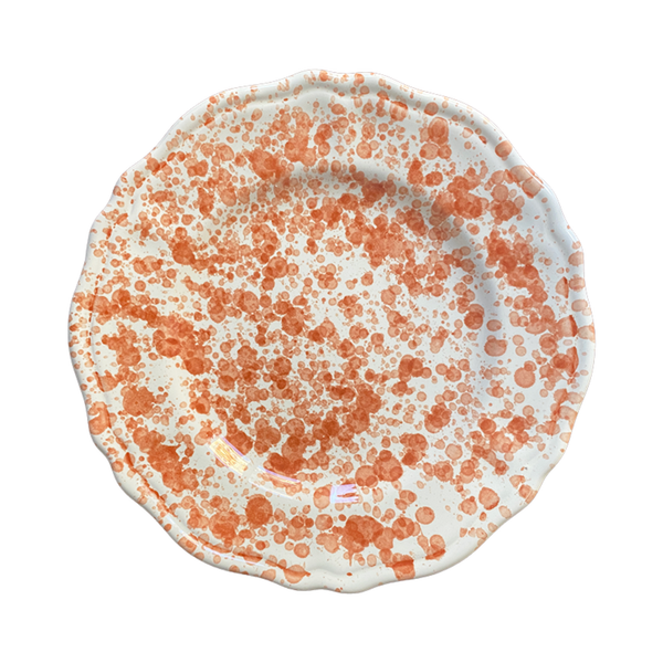 Plate Dots 25 cm Light Terracotta