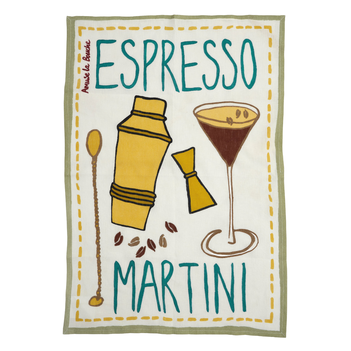 Espresso Martini Tea towel