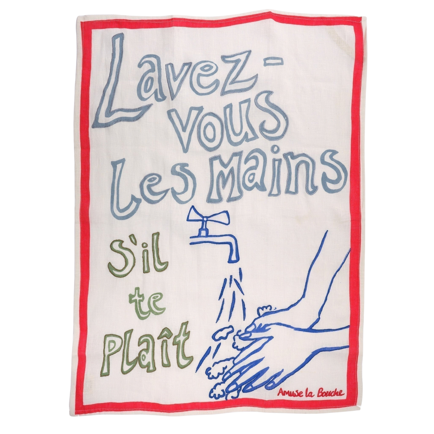 Wash Your Hands Tea Towel