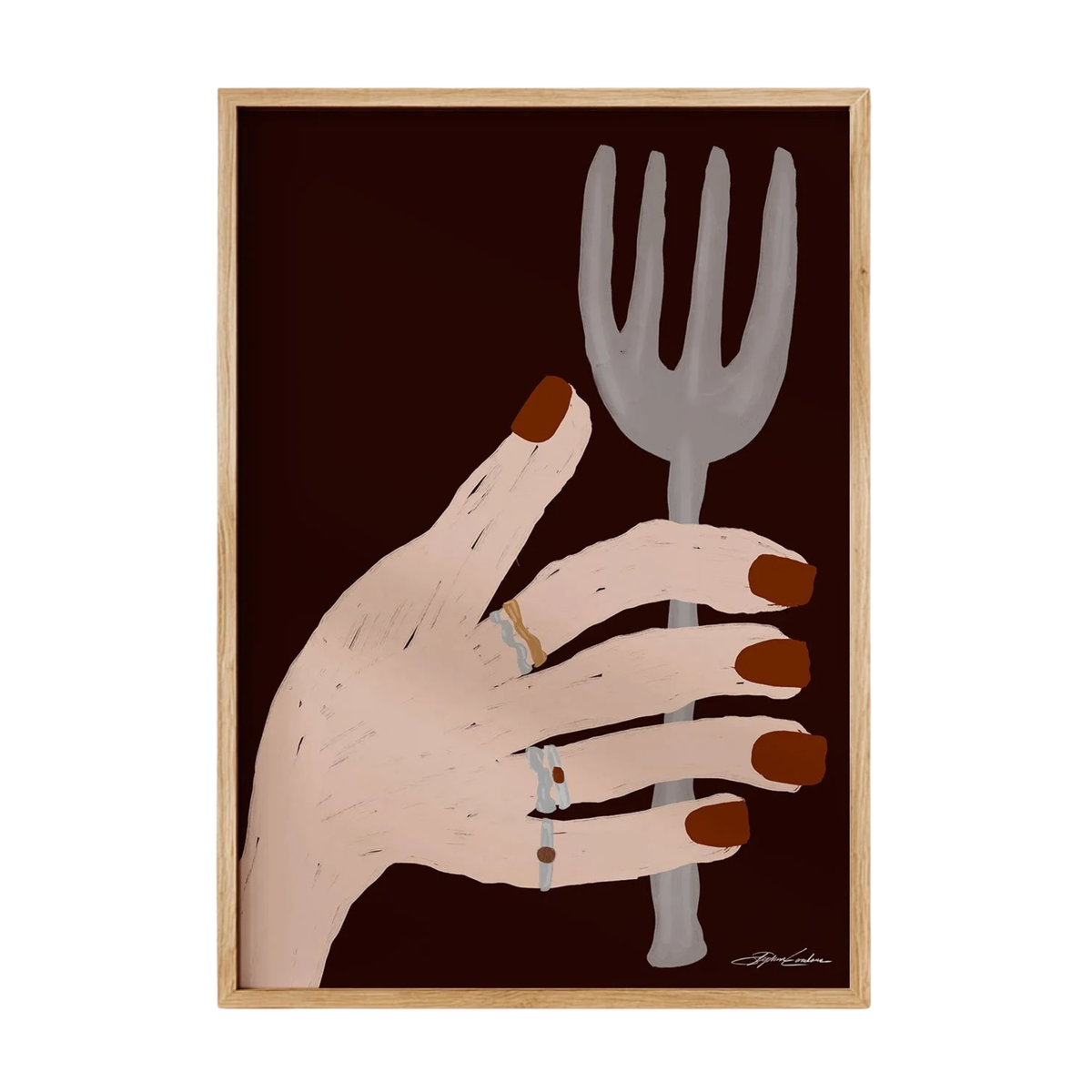 Special Fork Print