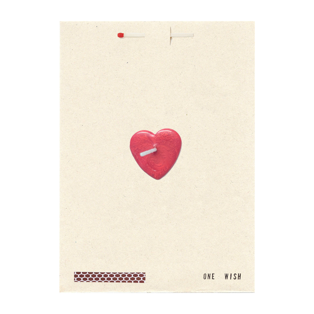 Hearts Rainbow Card Set