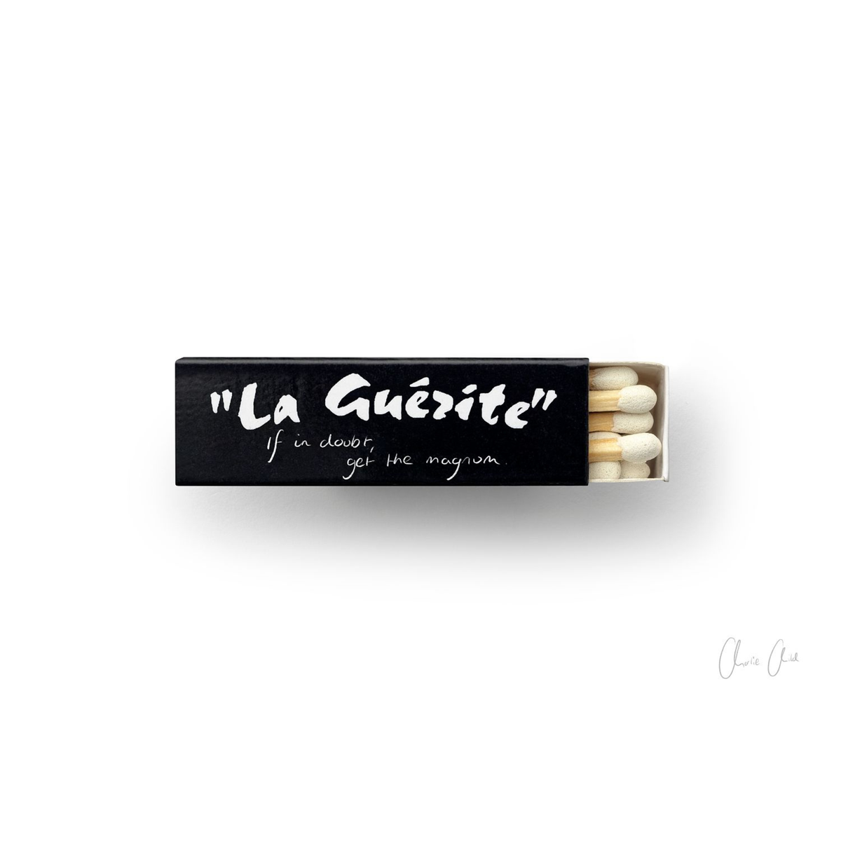 Matchbox at La Guerite Print