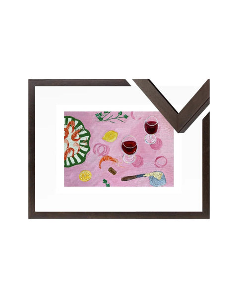 Snack After the Beach Fine Art Print