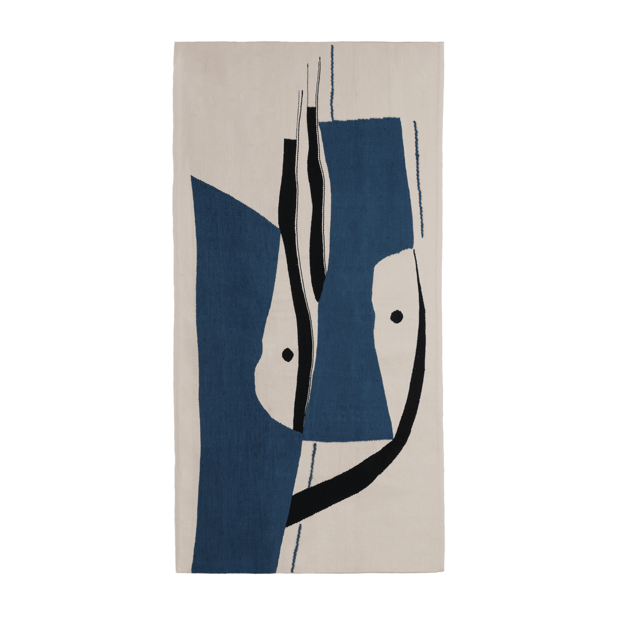 Eyes Handmade Rug Cotton