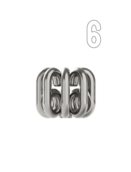 Digit Candle Holder Six