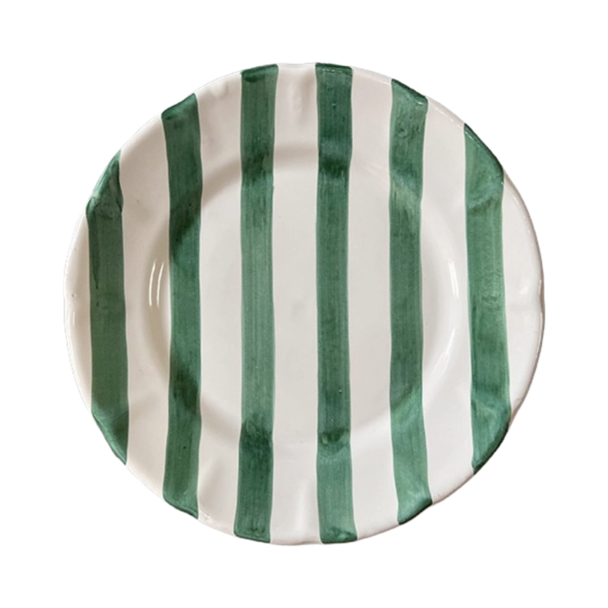 Pasta Stripe Light Green – Italian Handcrafted Ceramic