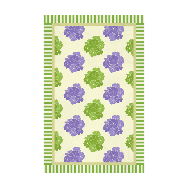 Green Lilac Bloom Tablecloth