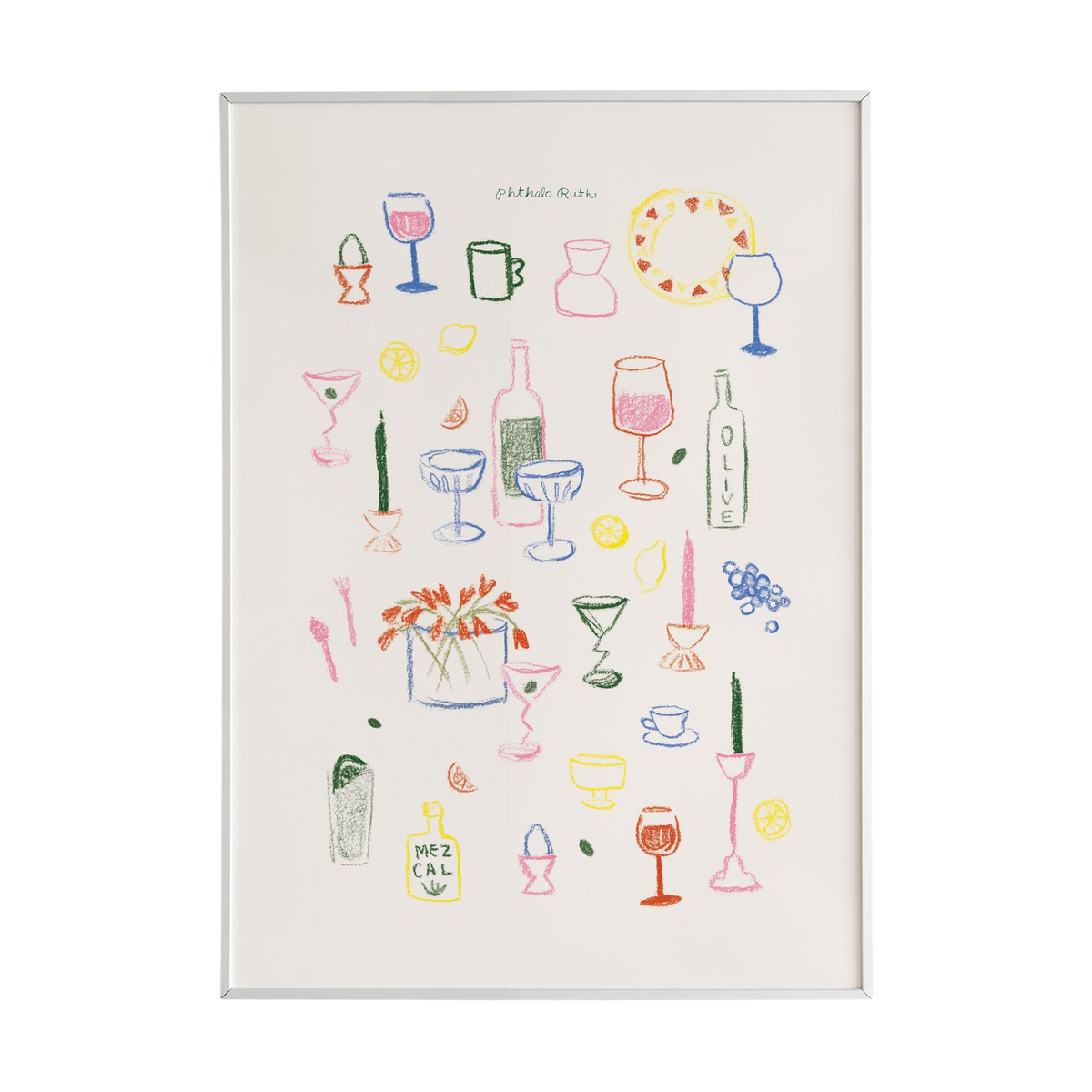 "Dinnerware" Art Print