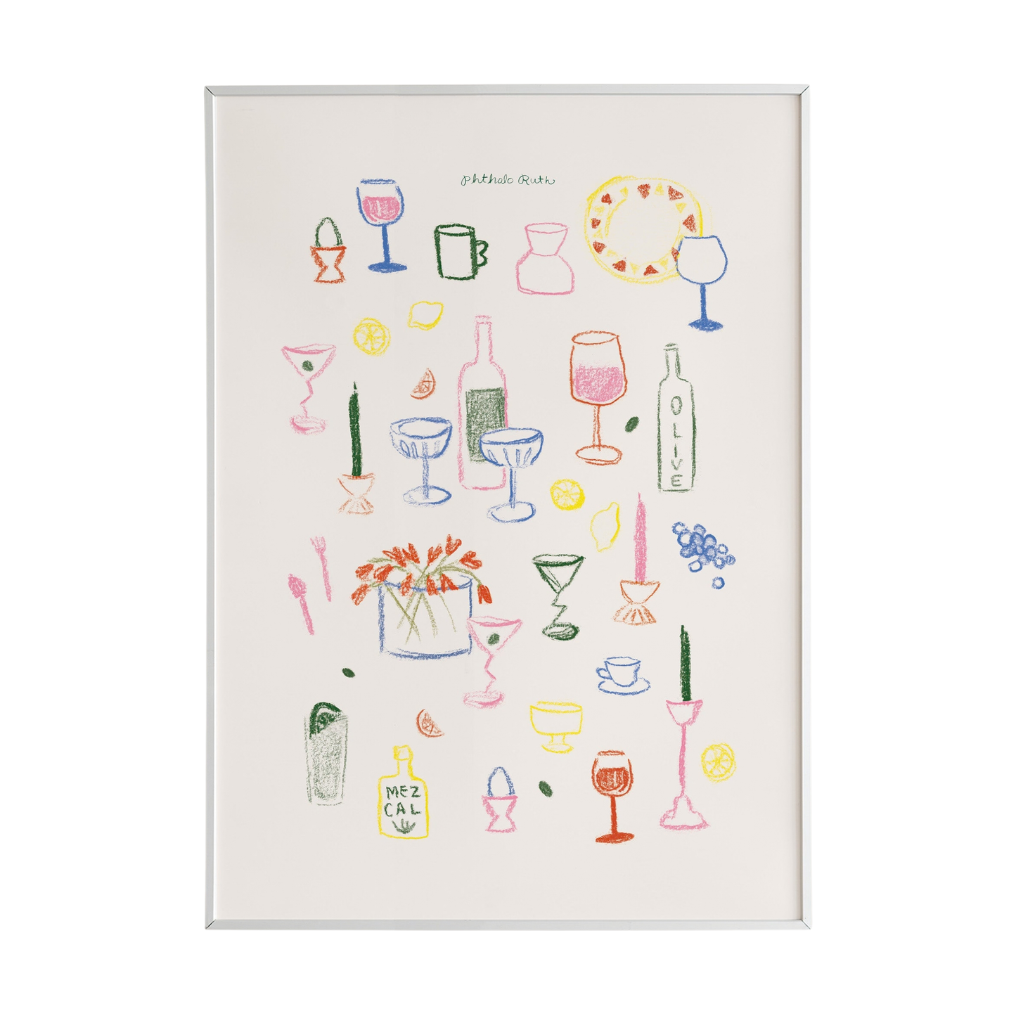 "Dinnerware" Art Print