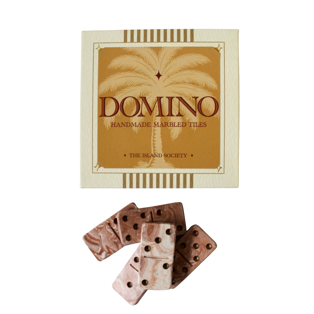 The Marbled Edition | Handmade Jesmonite Dominoes