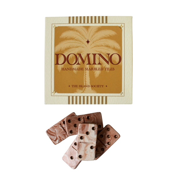 The Marbled Edition | Handmade Jesmonite Dominoes