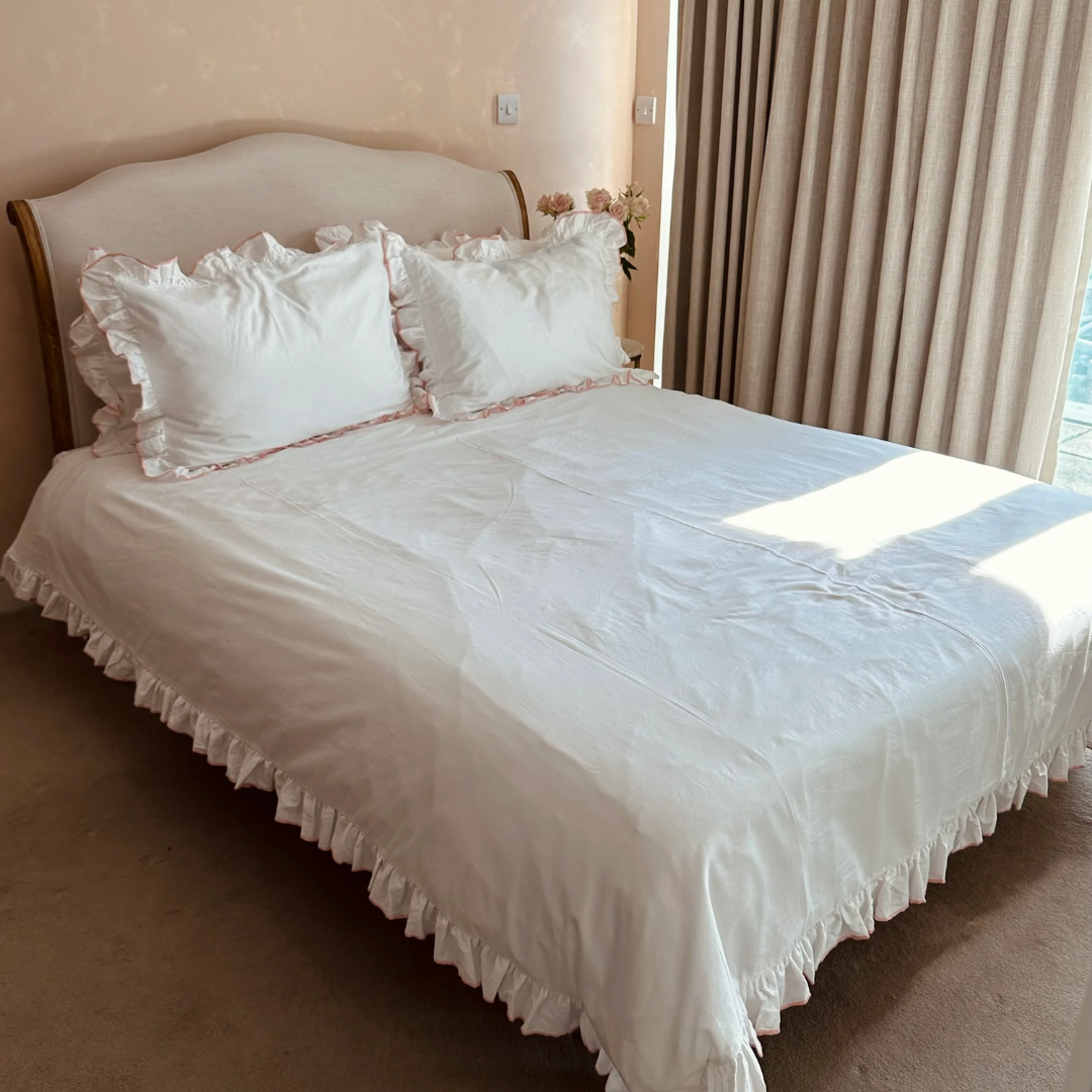 Provence Dusty Pink Bedding Bundle Set - King
