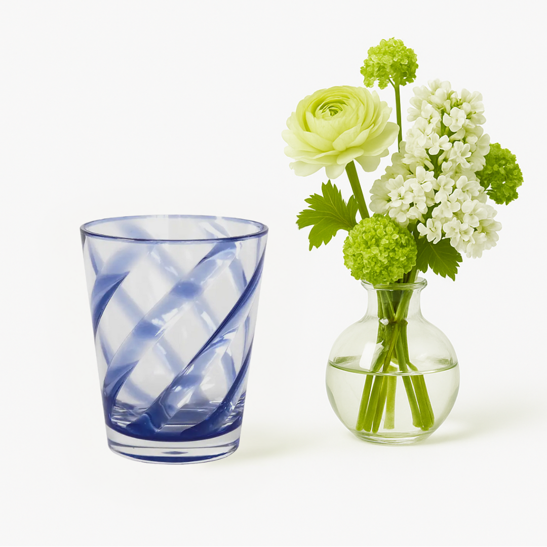 Wave Melamine Glass