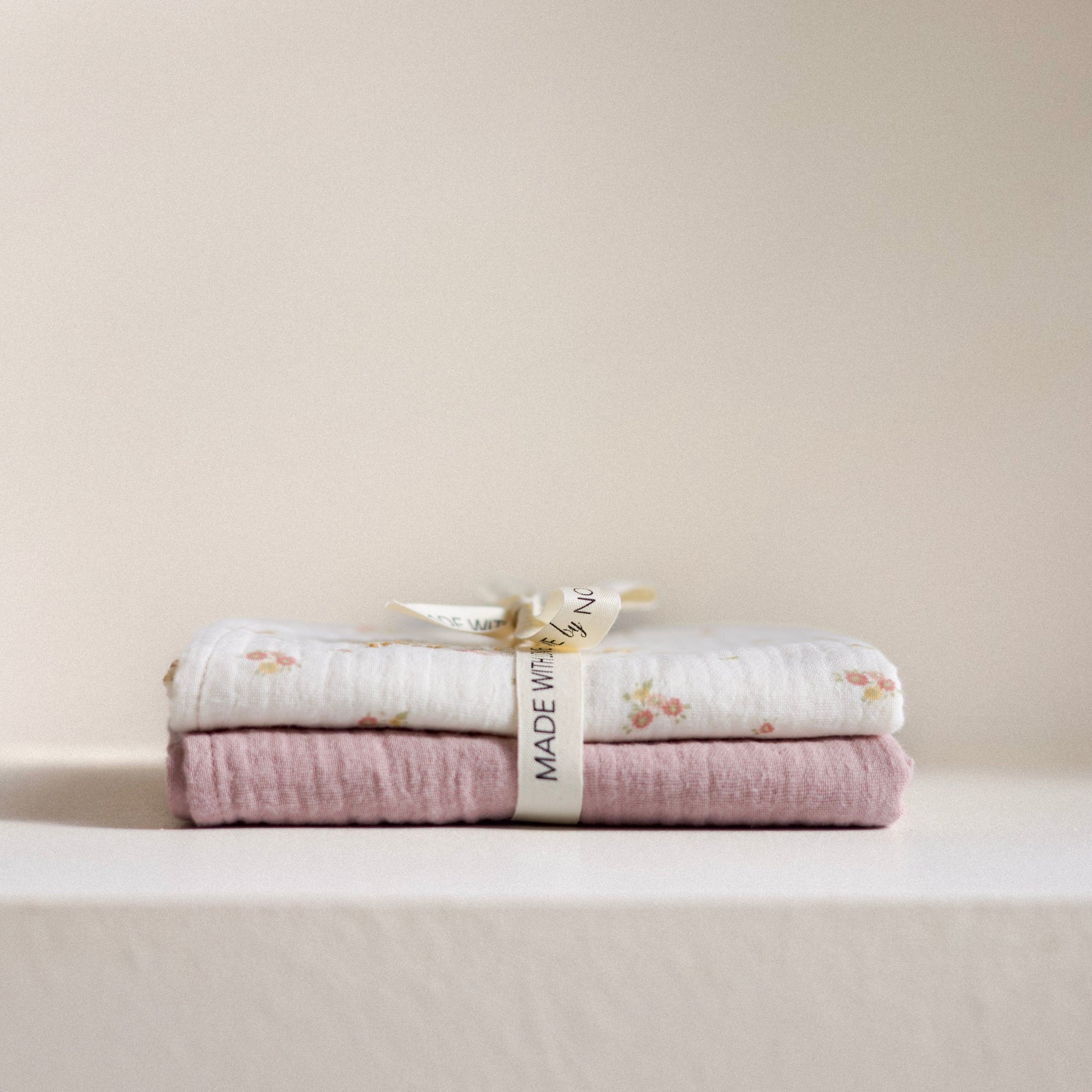 Baby's Pink Swaddles | Set of 2