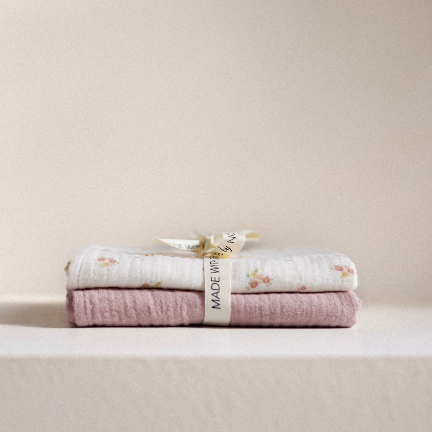 Baby's Pink Swaddles | Set of 2