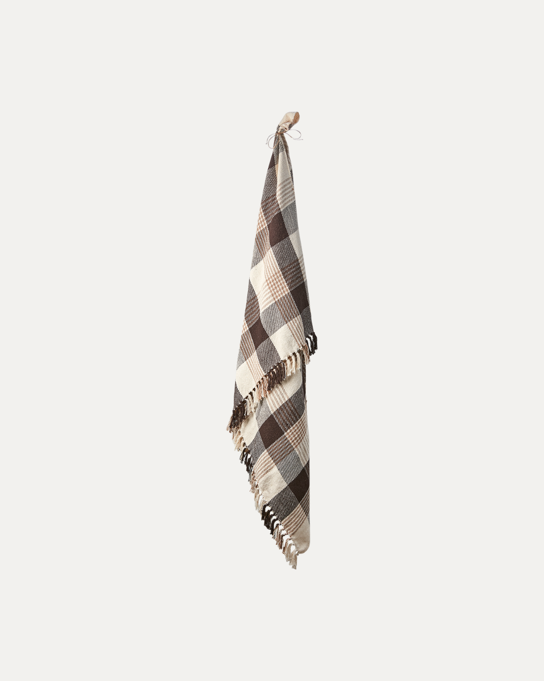 Scottish Throw, Brown, Beige and Natural