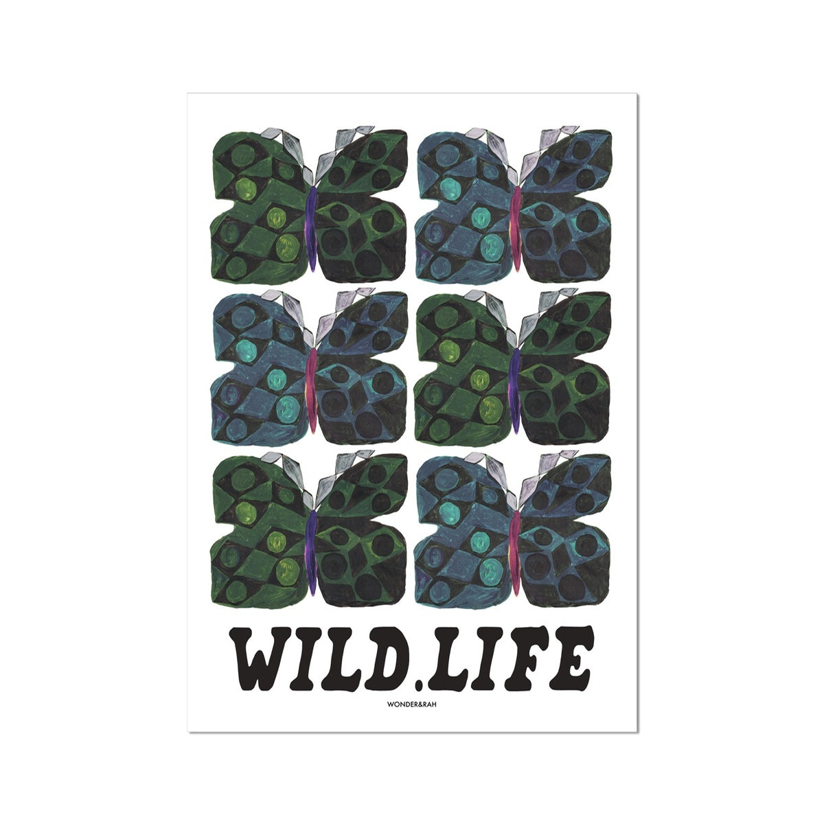 Wild Life Butterfly Print