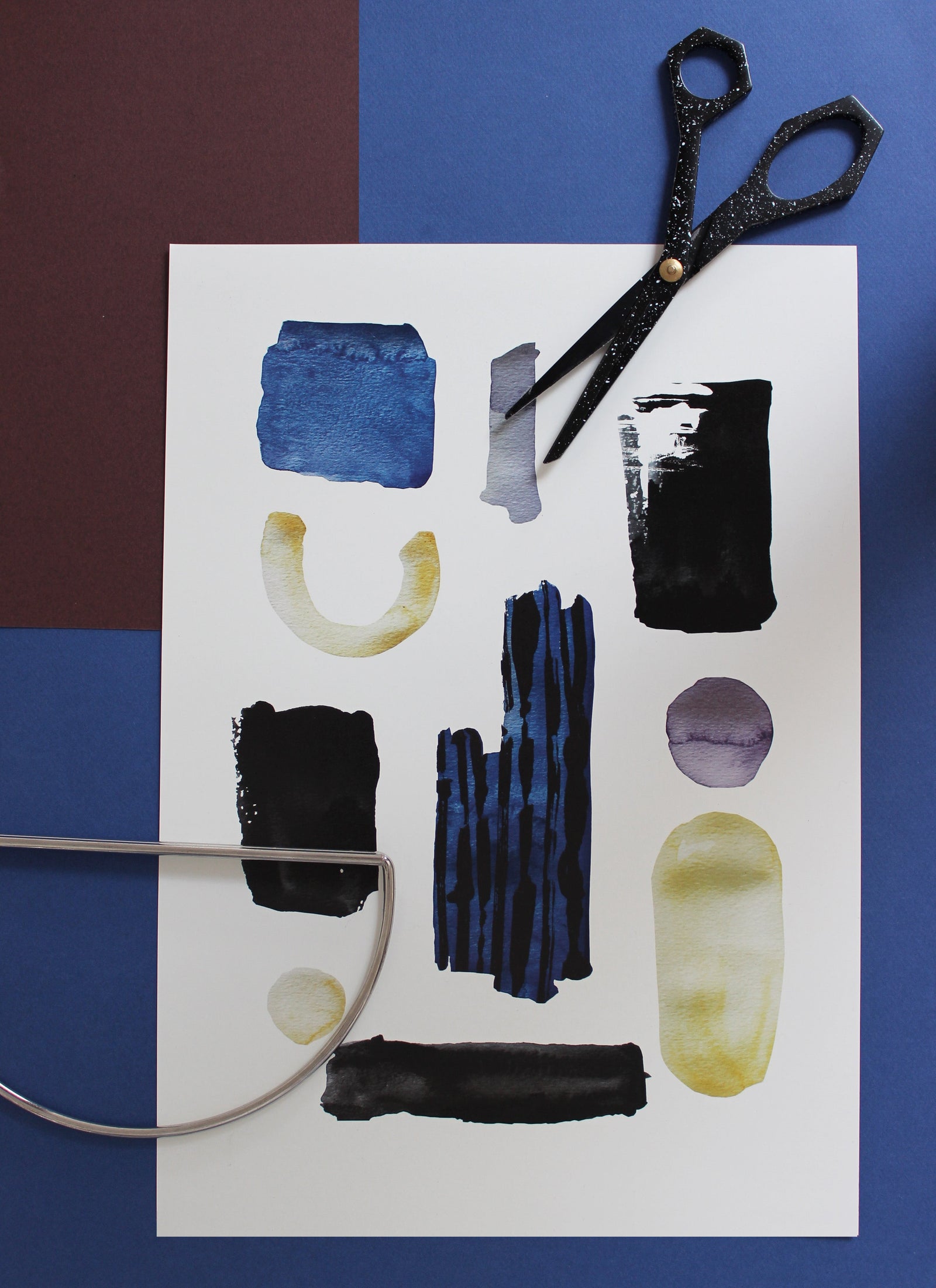 "Artsy Blue" Print
