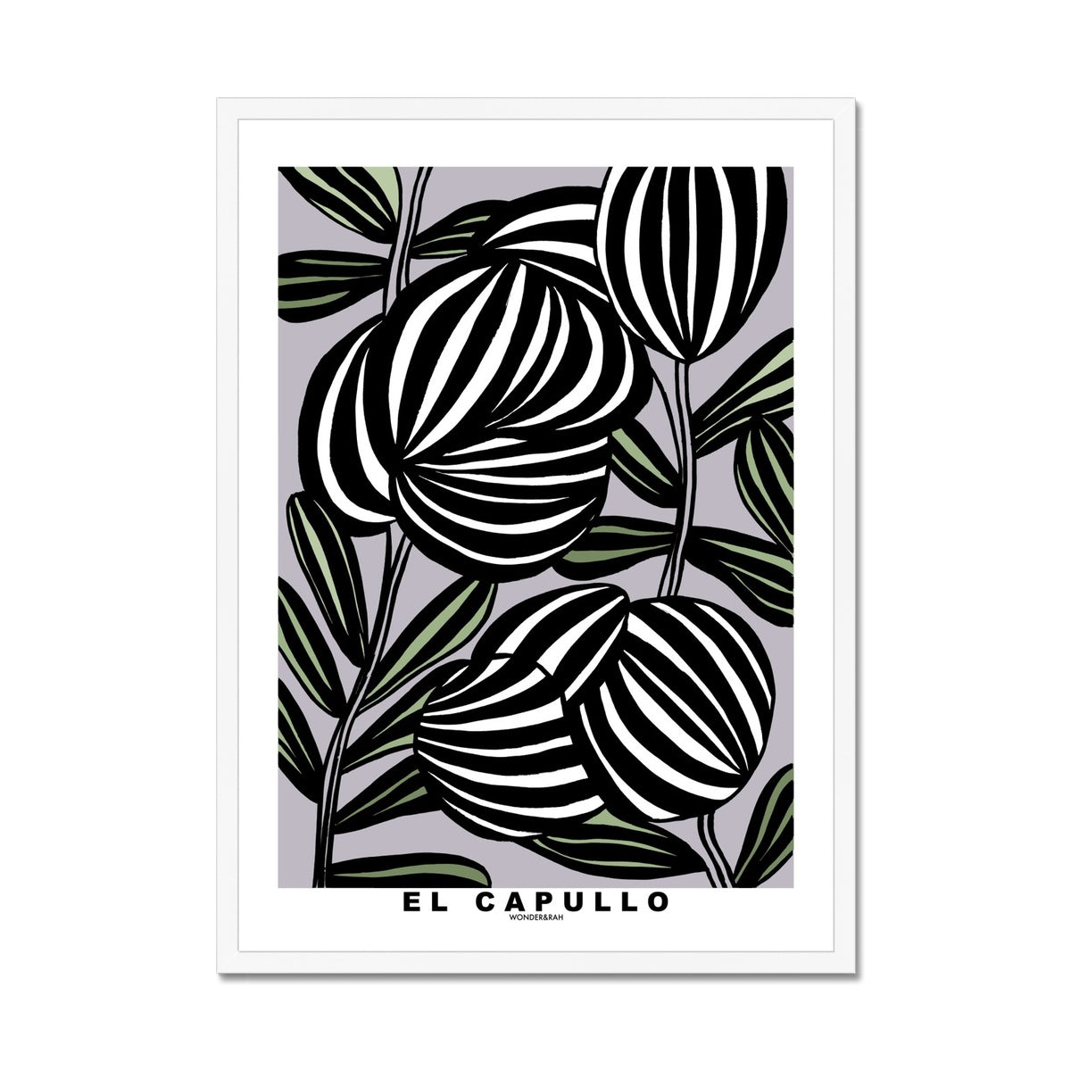 Lilac El Capullo Floral Print