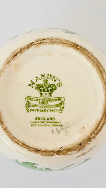 Antique Mason’s ‘Paynsley’ Jar Lamp