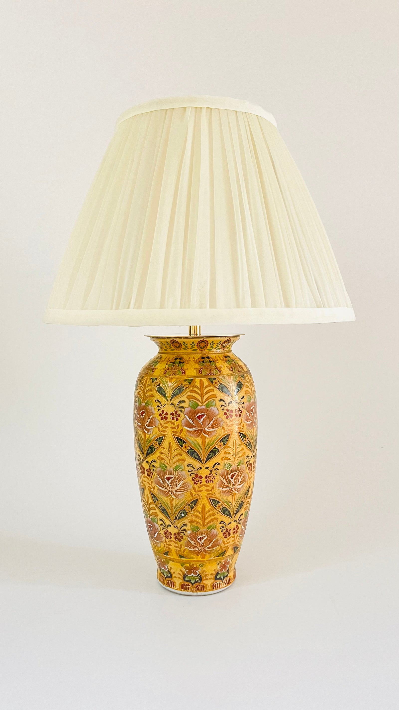Antique Golden Tulip Lamp #1