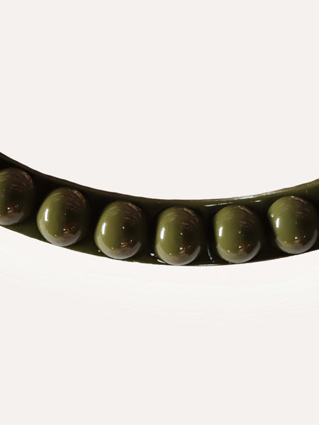 Round Over-Sized Bobbin Mirror