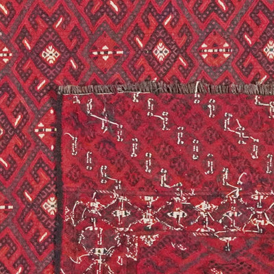 Kelim Turkman — Handmade, 204x329 cm, Multicolor, 100% Virgin Wool | View 6