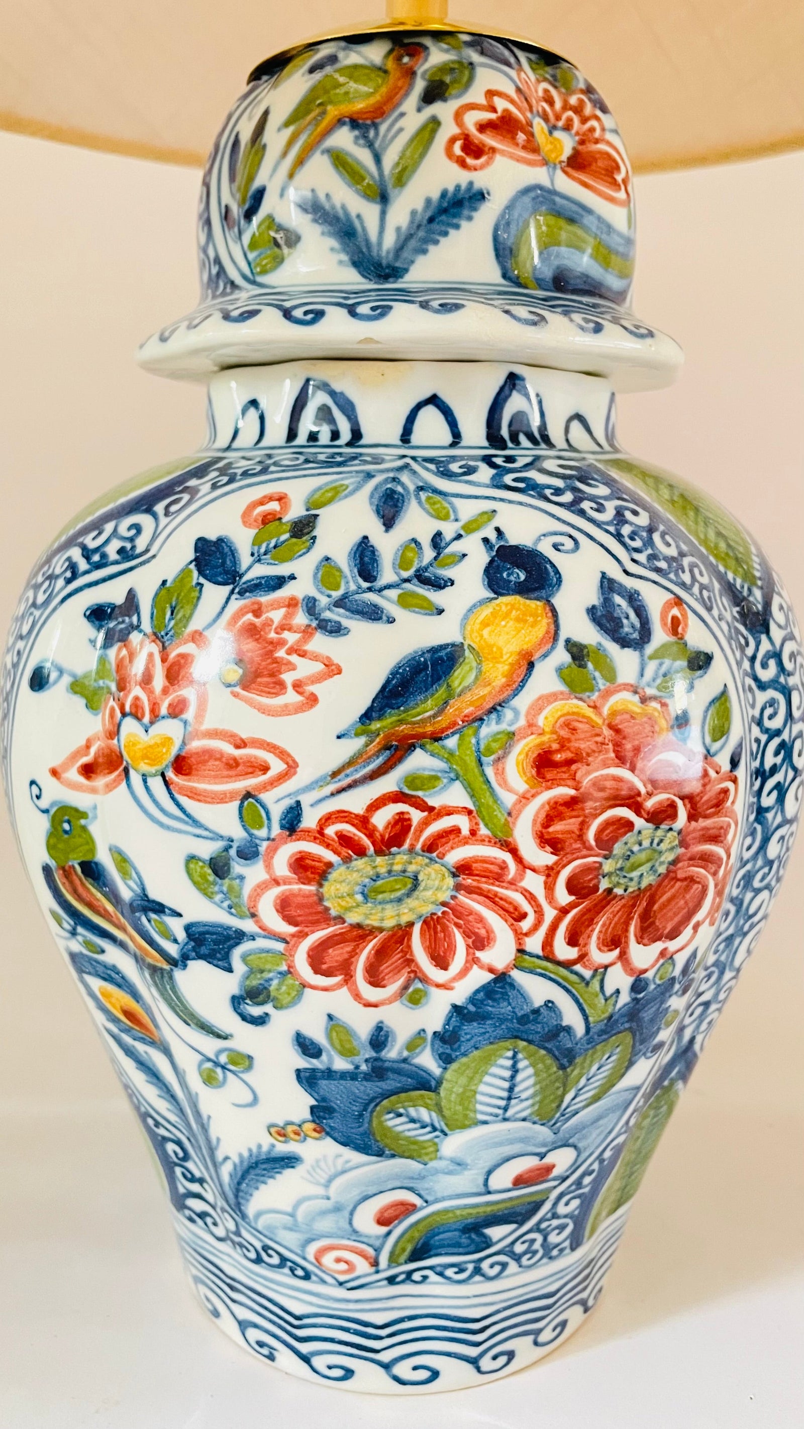 Antique Makkum Jar Lamp