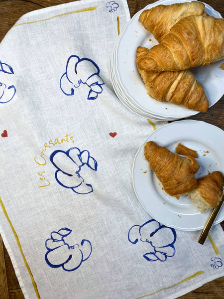 Dinette - Croissants Tea Towel