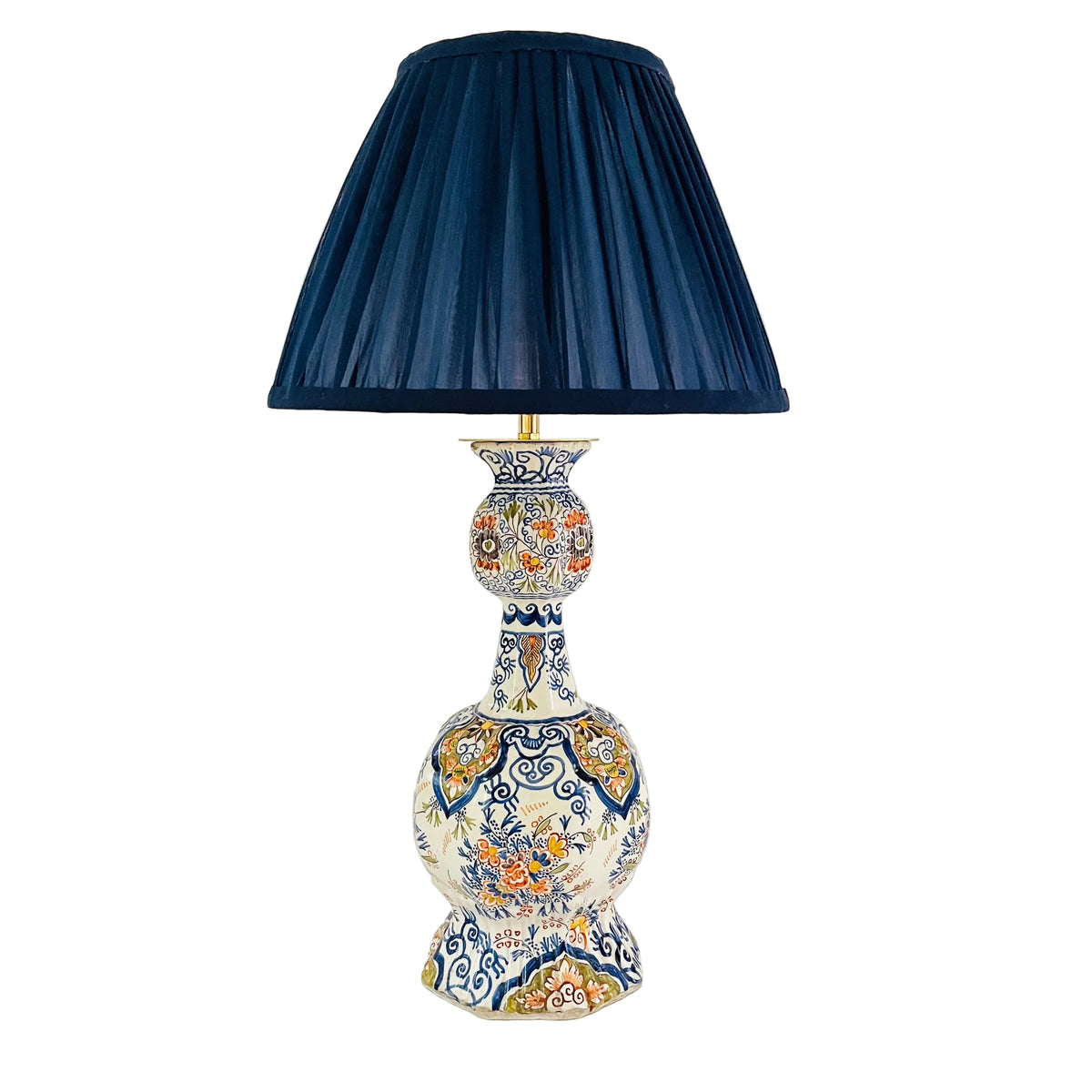 Antique Delft Van Duijn Lamp
