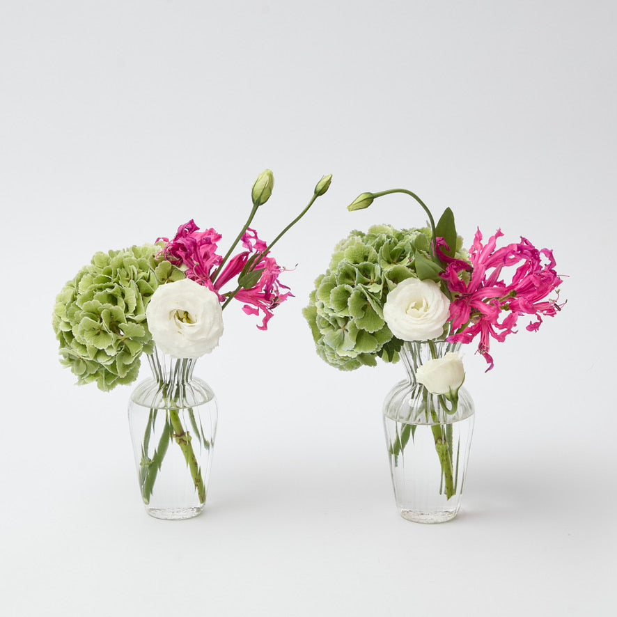 Cora Glass Bud Vase (set of Two)