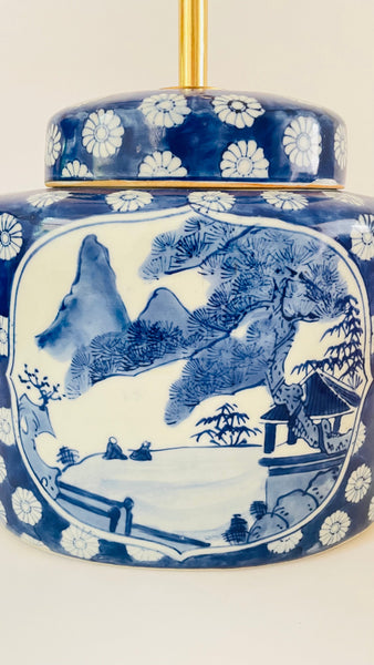 Antique Chinese Jar Lamp