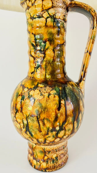 Studio Pottery Jug Lamp